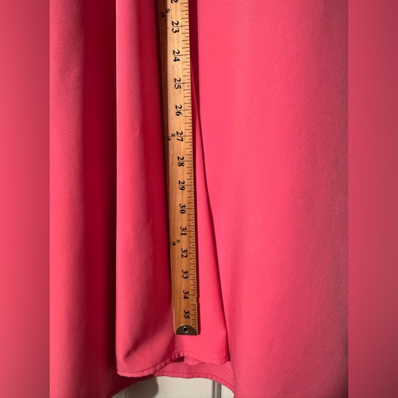 TUCKERNUCK XXL Easter Preppy Hot Pink Daphne Stand Ruffle Bow Shift Mini Dress - Picture 12 of 14